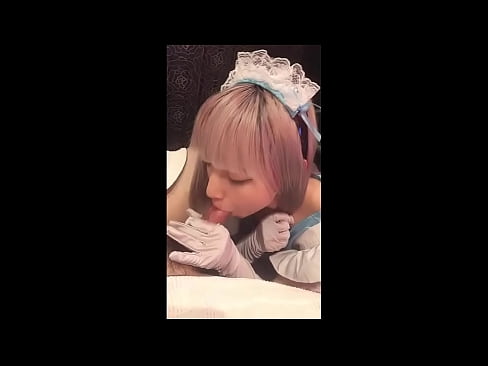 ❤️ Japanese Idol [mayuka], French maid costume, part 1, blowjob and jerk off with lotion ☑ kualidad nga porn sa amon ❌️❤