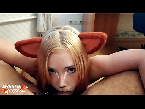 ❤️ Gitulon ni Kitsune ang dick ug cum sa iyang baba ☑ kualidad nga porn sa amon ❌️❤